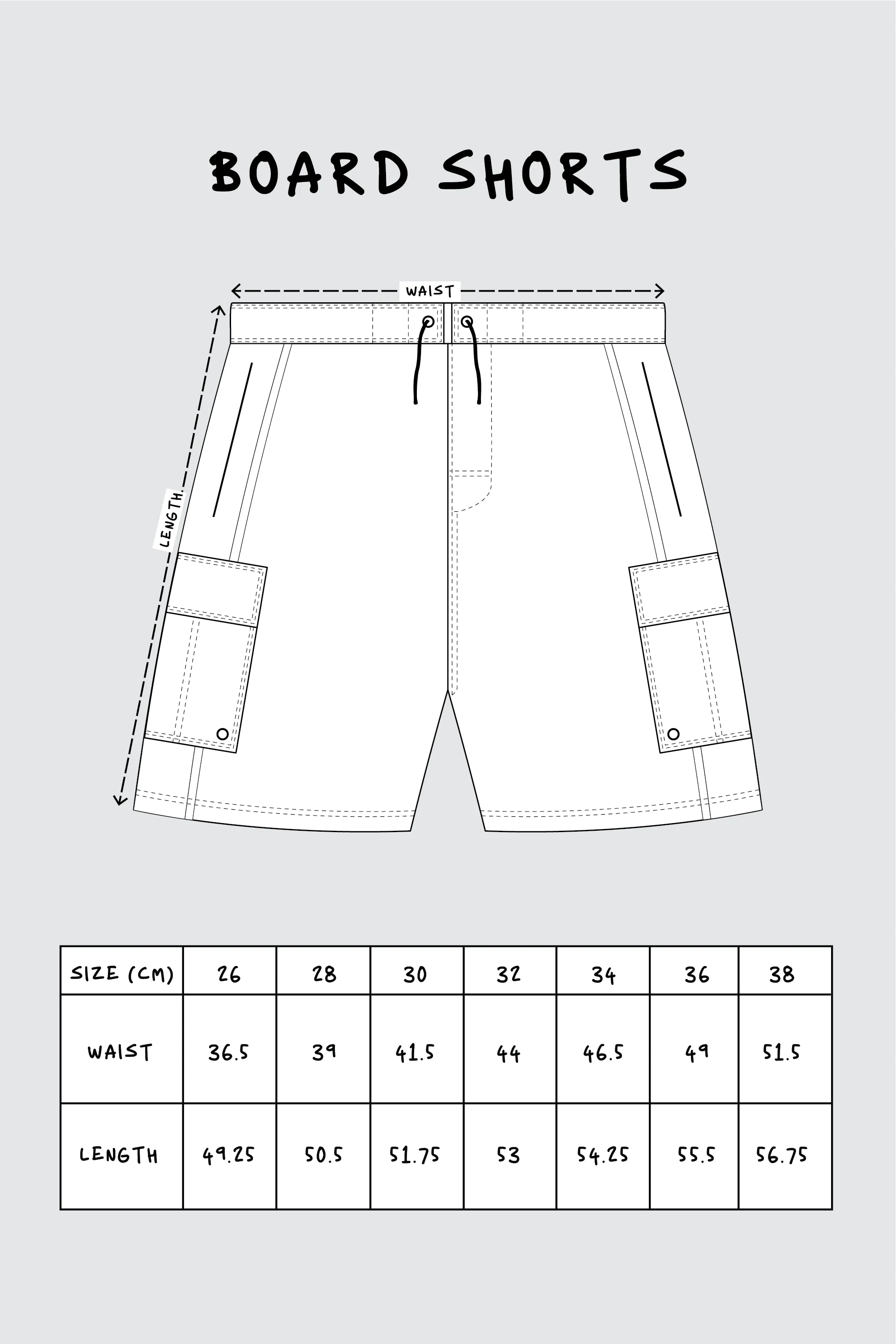 Recycled Board Shorts - Choc - Image 15
