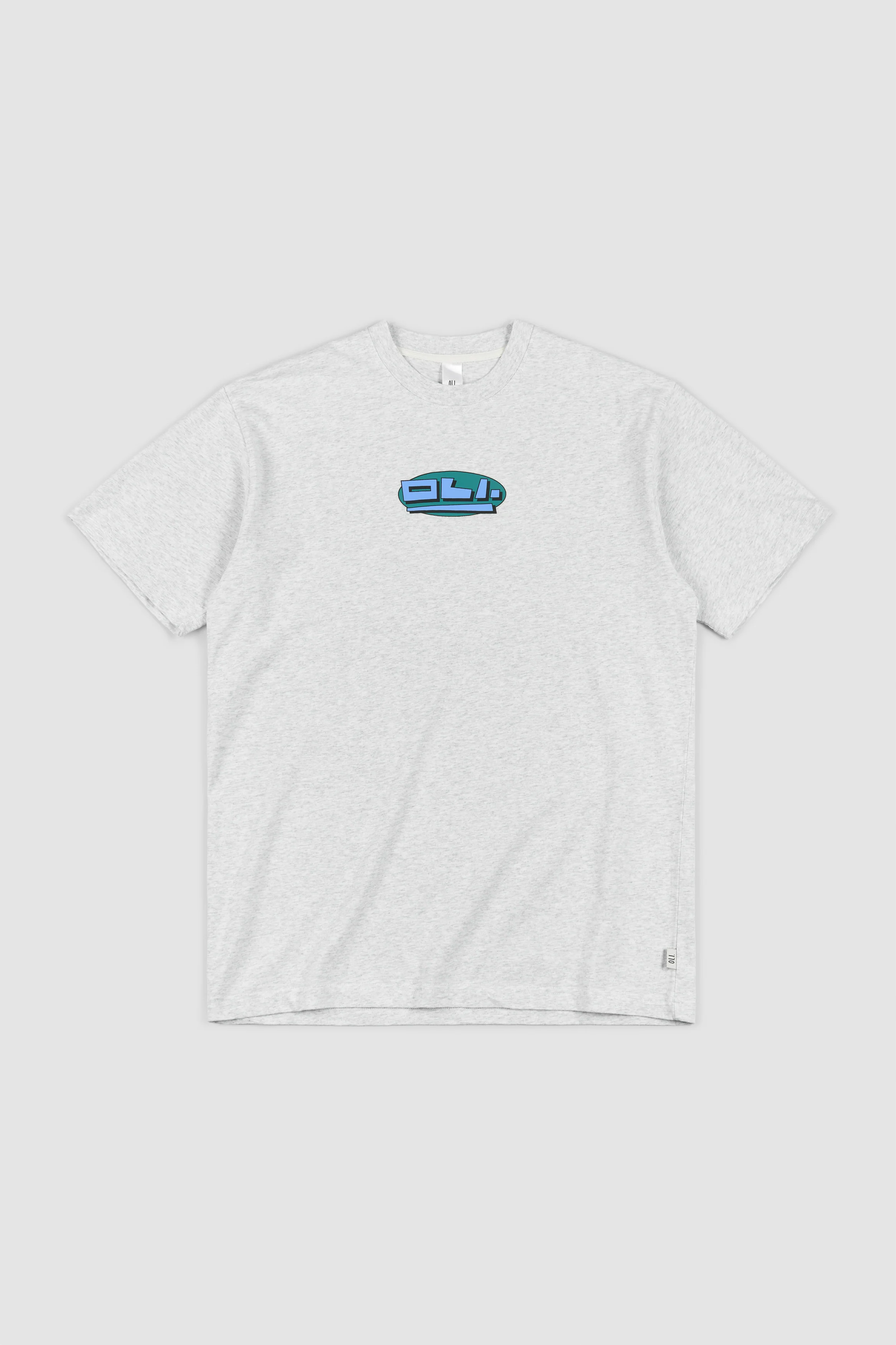 Retro Logo T - Snow Marle