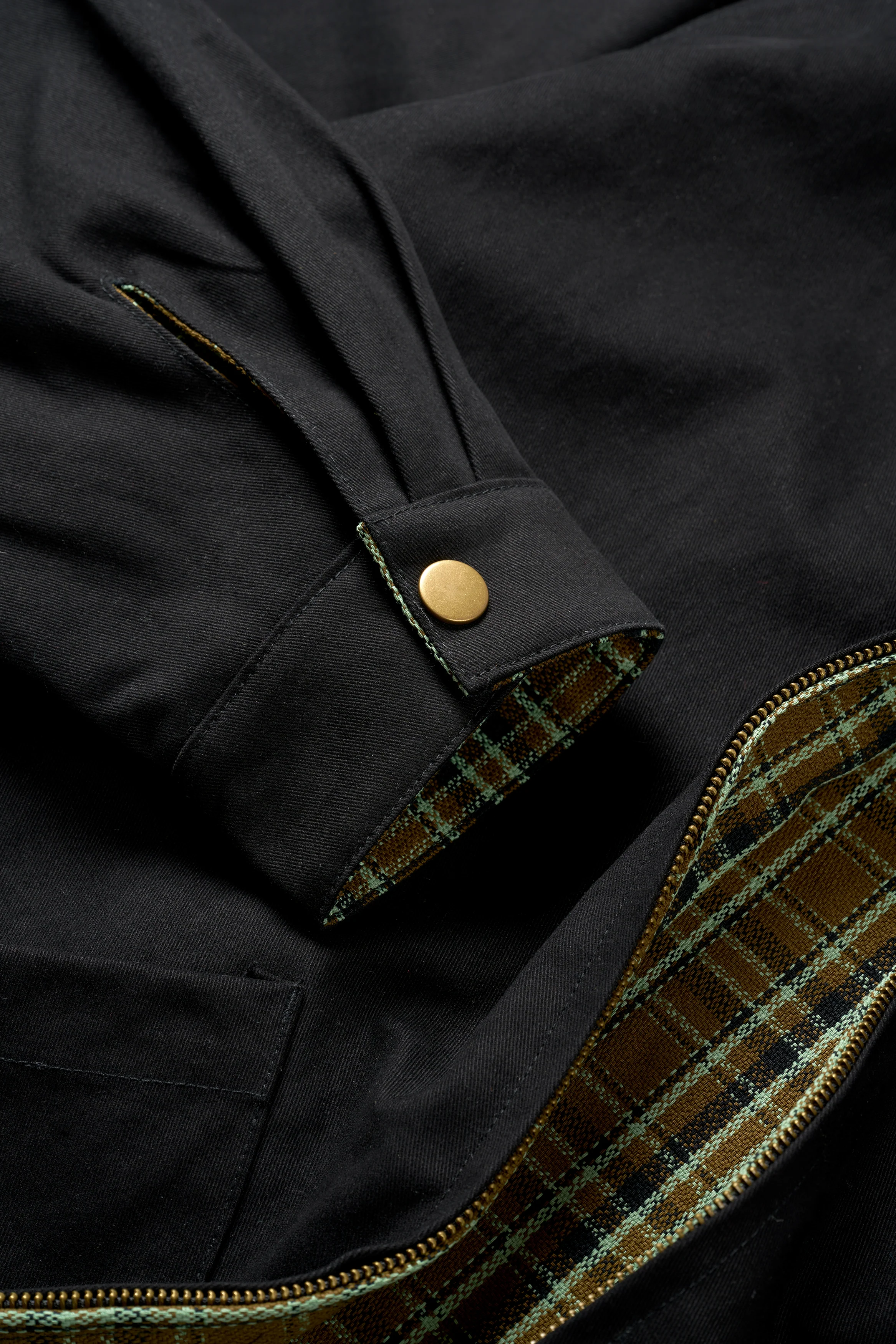 Reversible Jacket - Black/Olive - Image 15