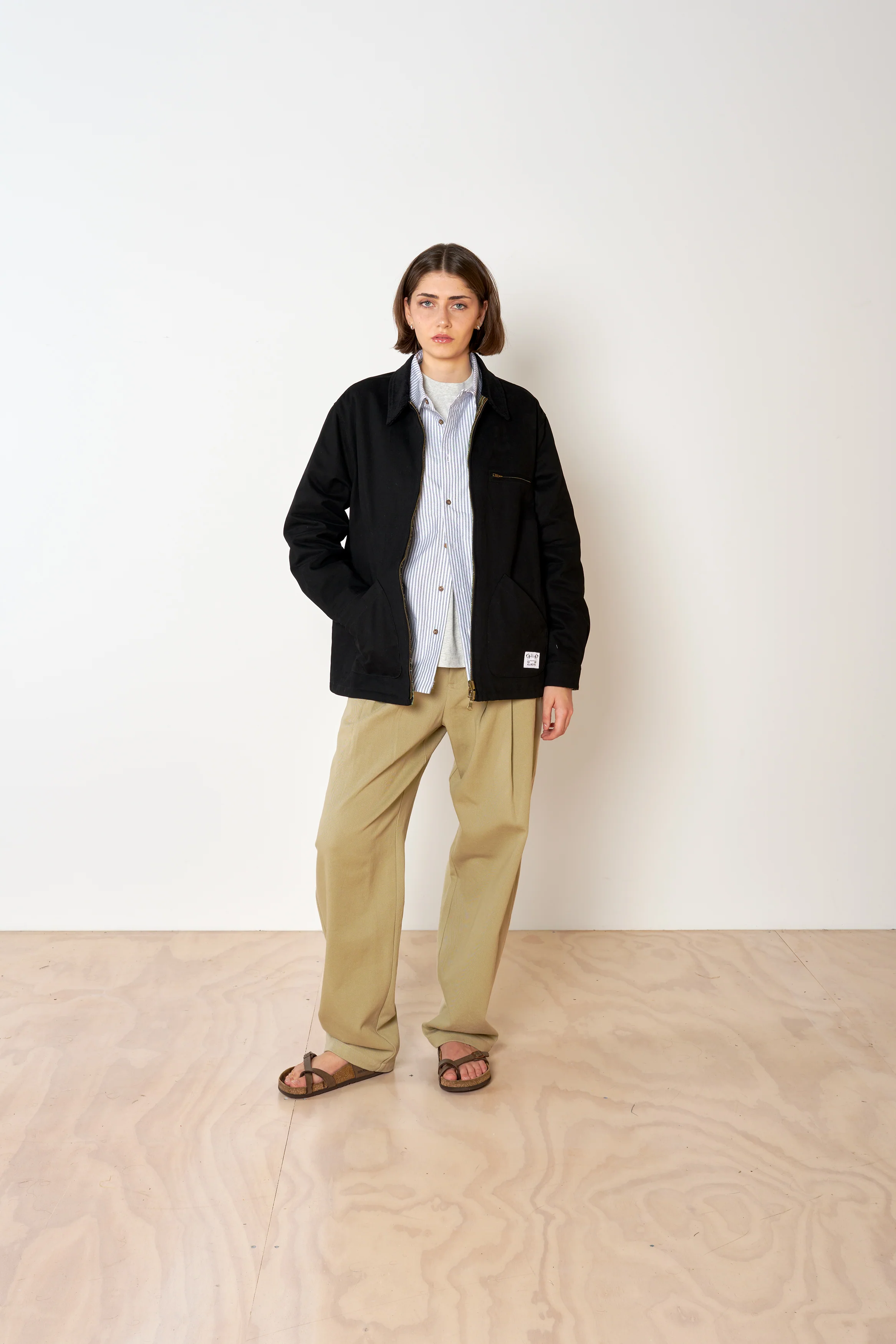 Reversible Jacket - Black/Olive - Image 4