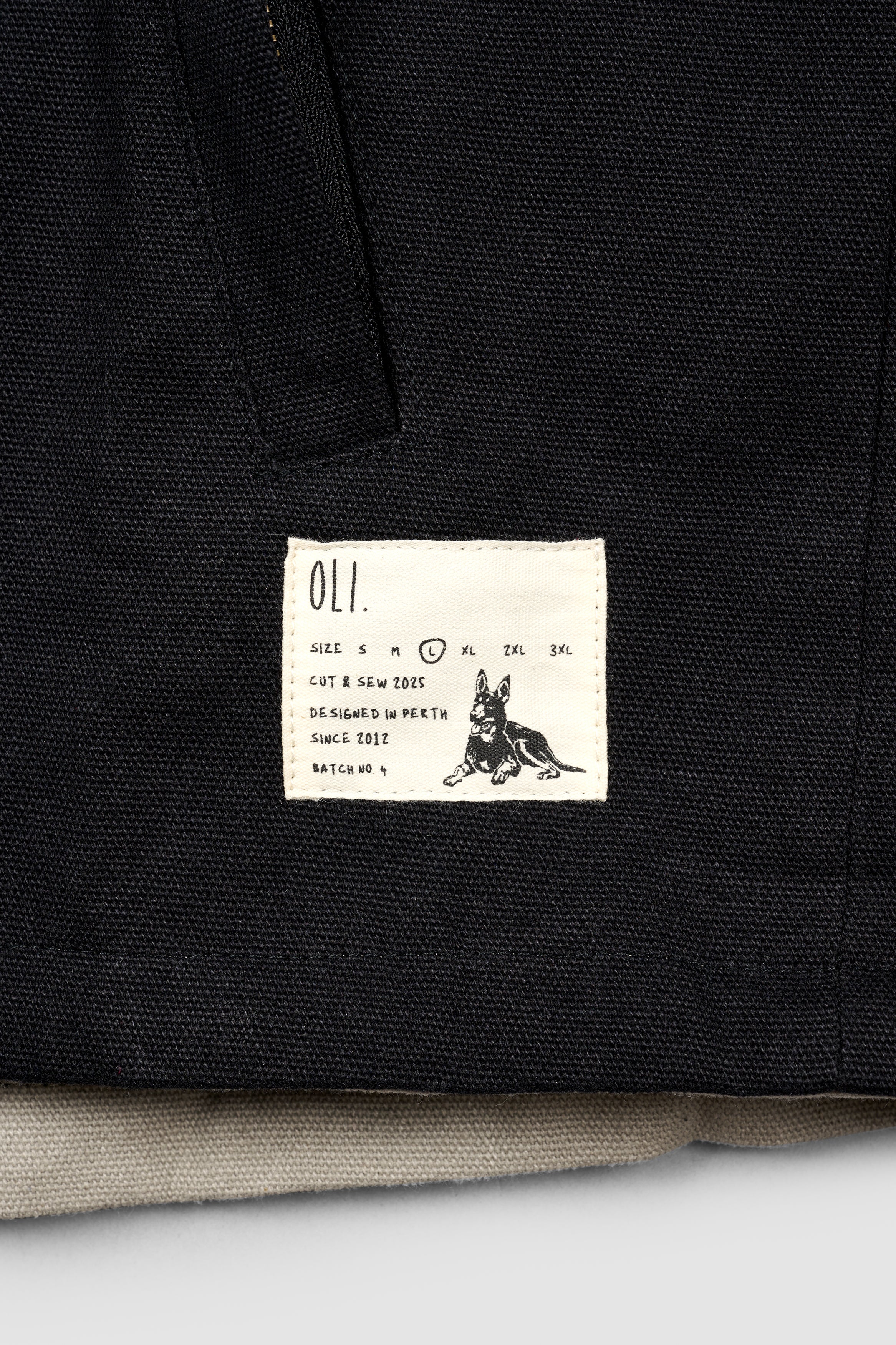 Reversible Kelpie Jacket - Black/Stone - Image 10
