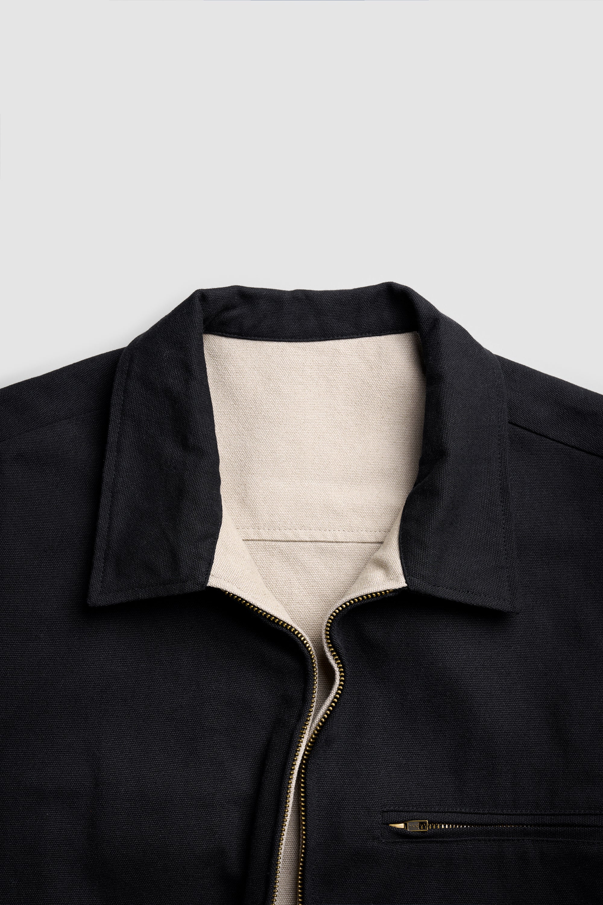 Reversible Kelpie Jacket - Black/Stone - Image 11
