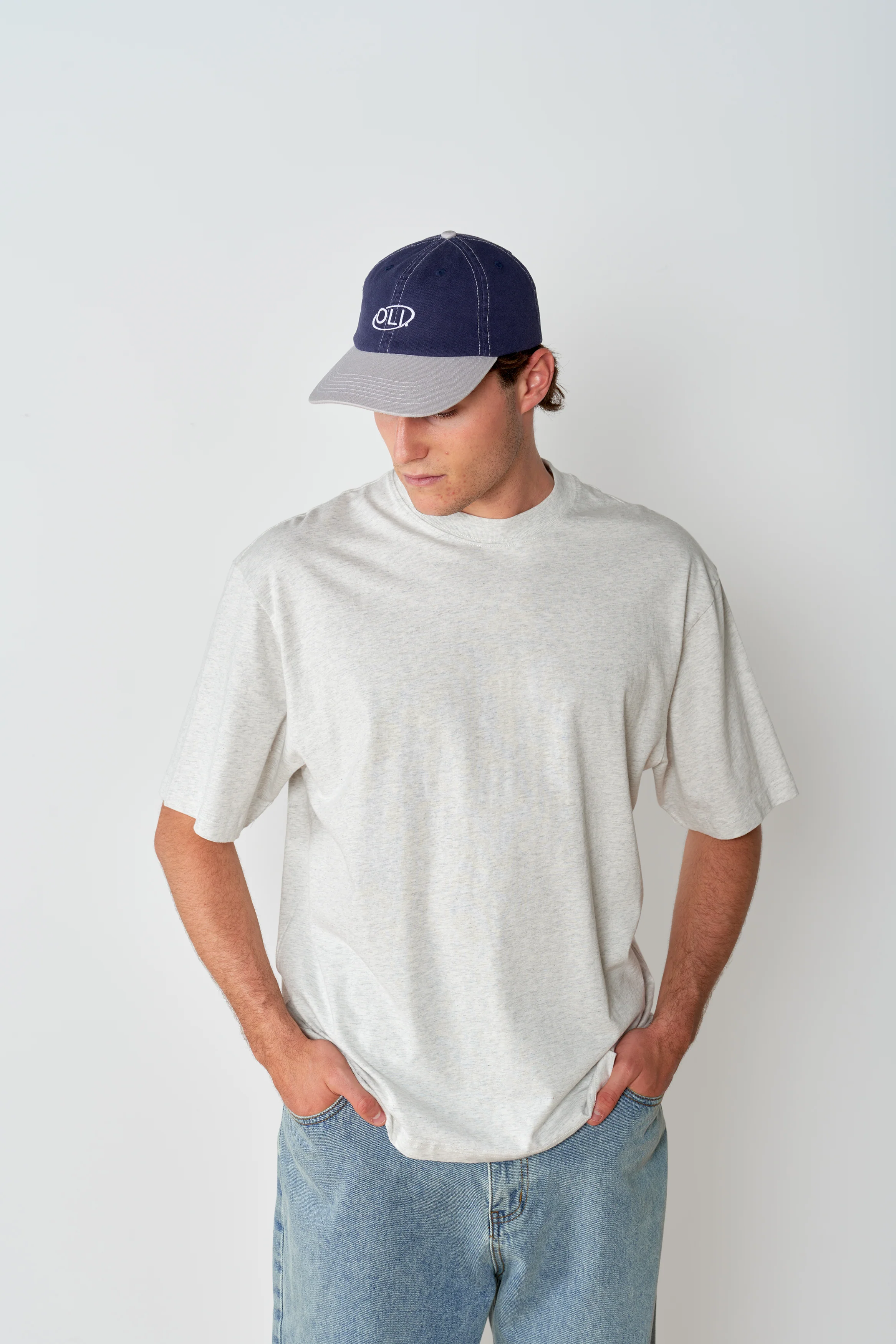 Ring Cap - Navy/Grey - Image 4