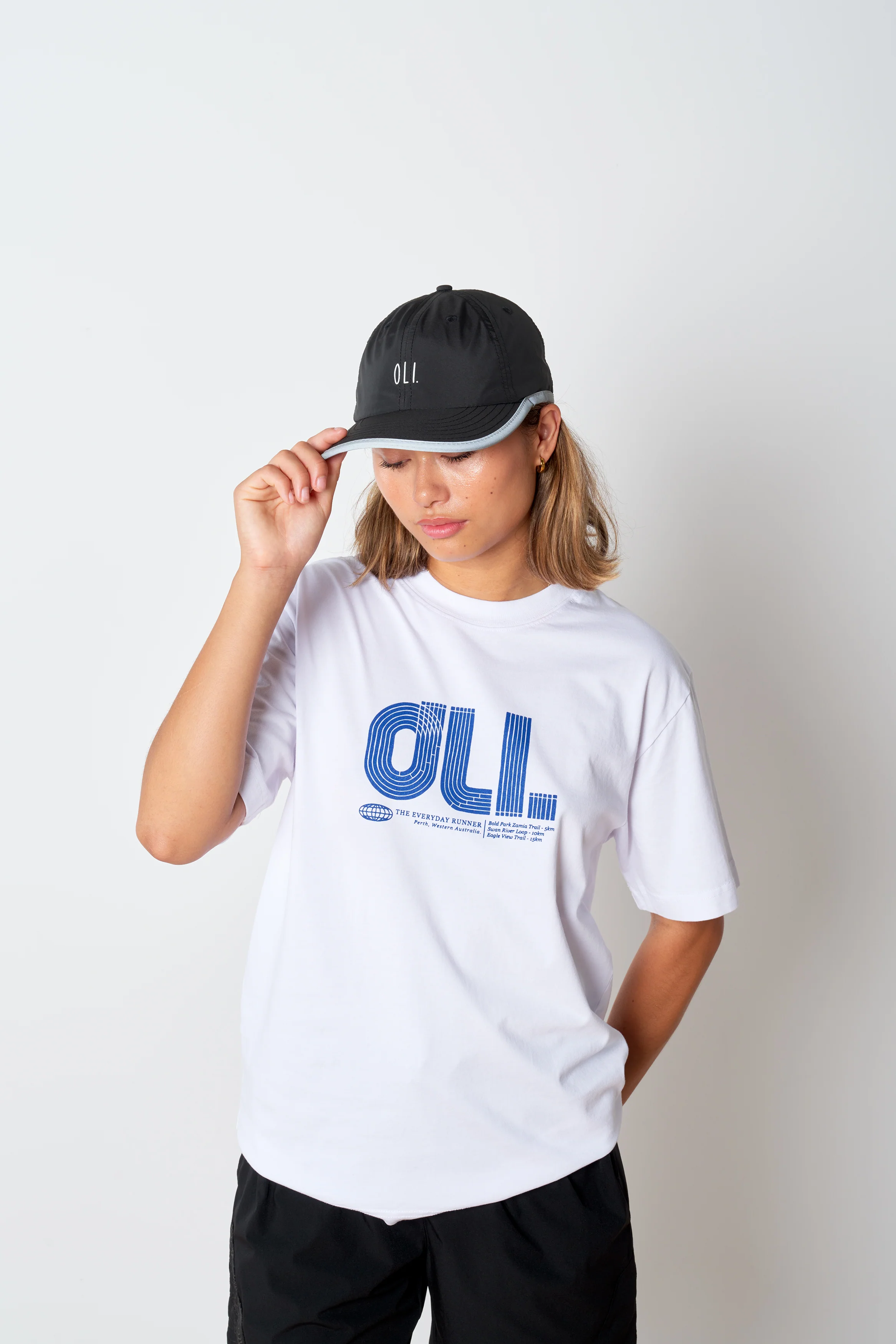Running Cap - Black - Image 5