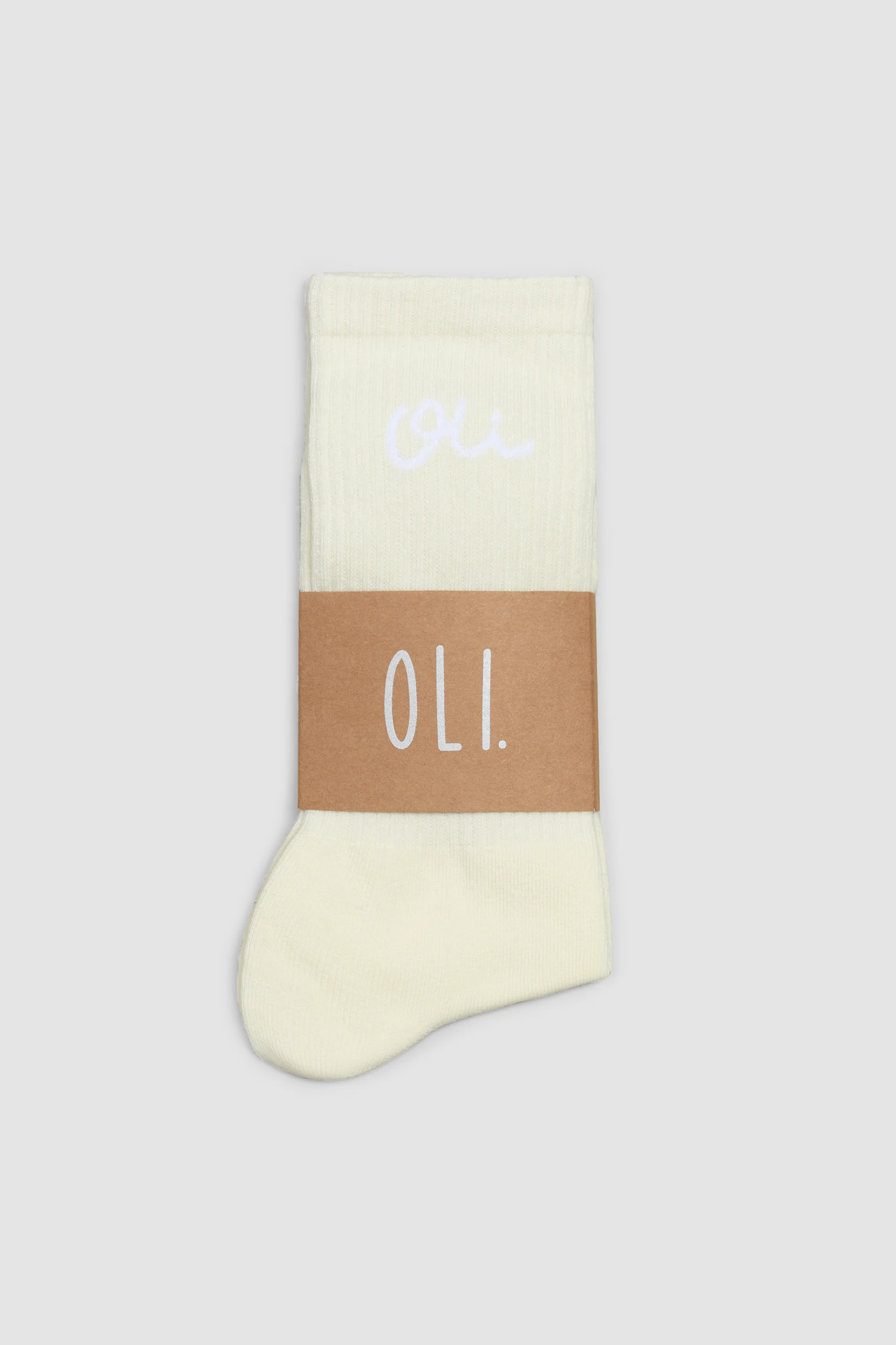 Script Sock - Butter - Image 2