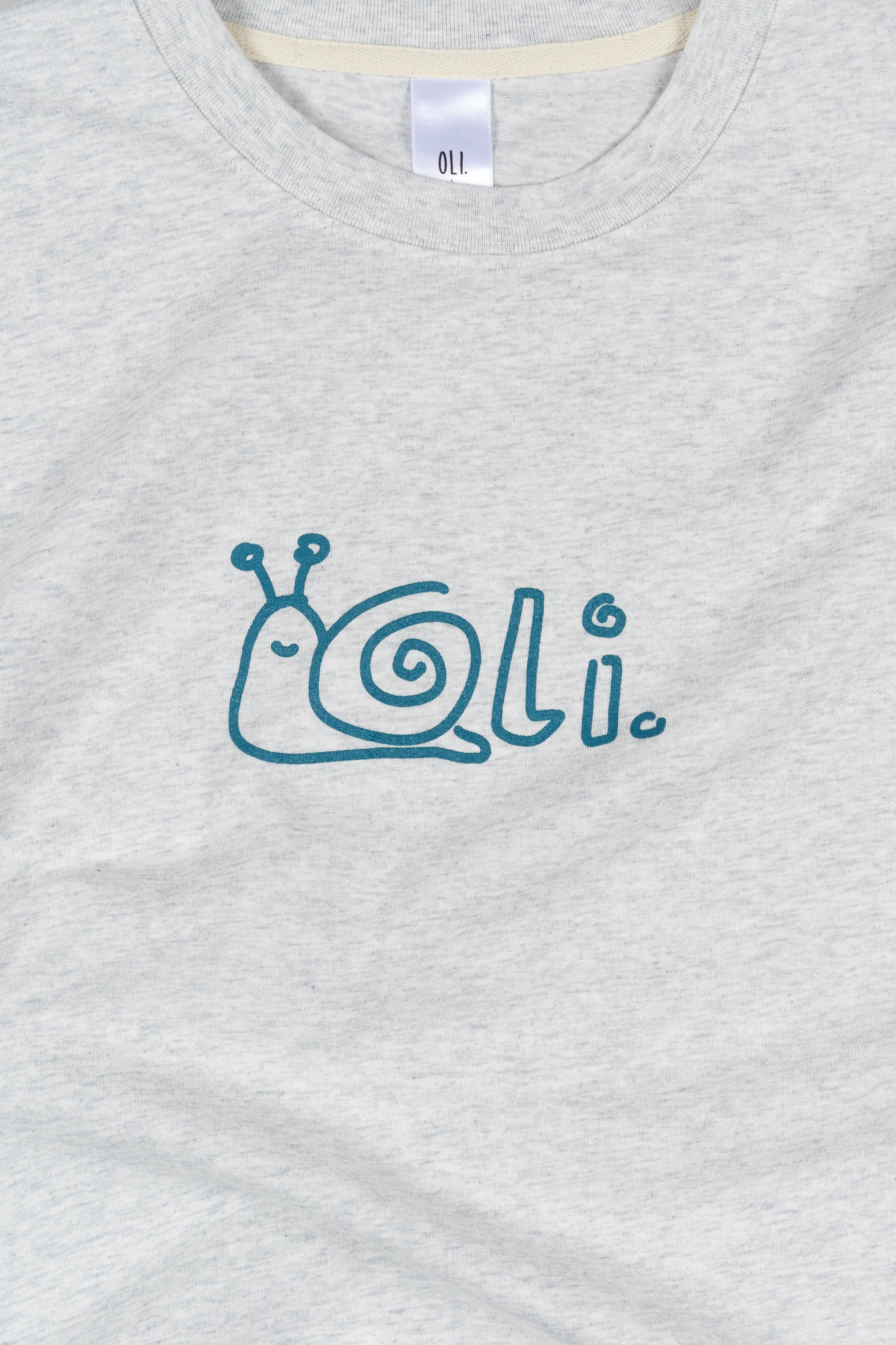 Snail T - Snow Marle - Image 2