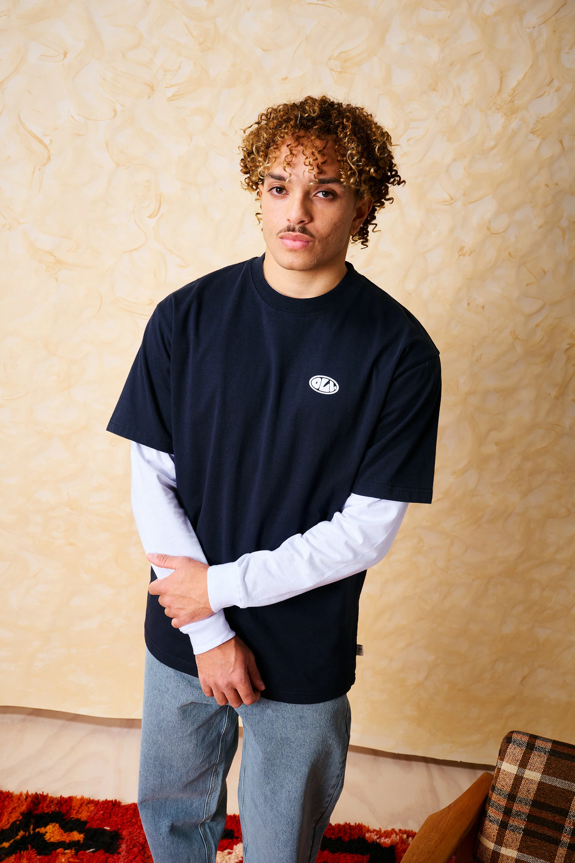 Stamp T - Navy - Image 5