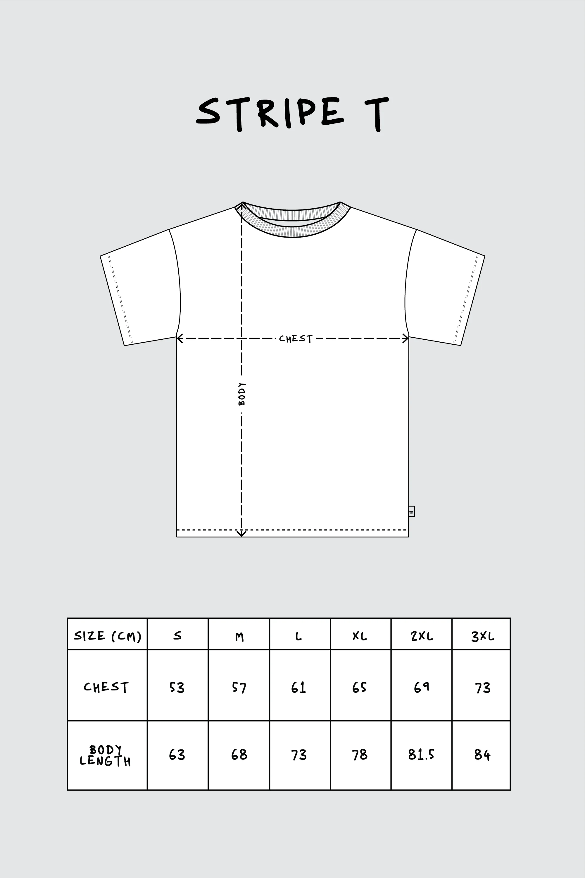 Stripe T - Navy - Image 10