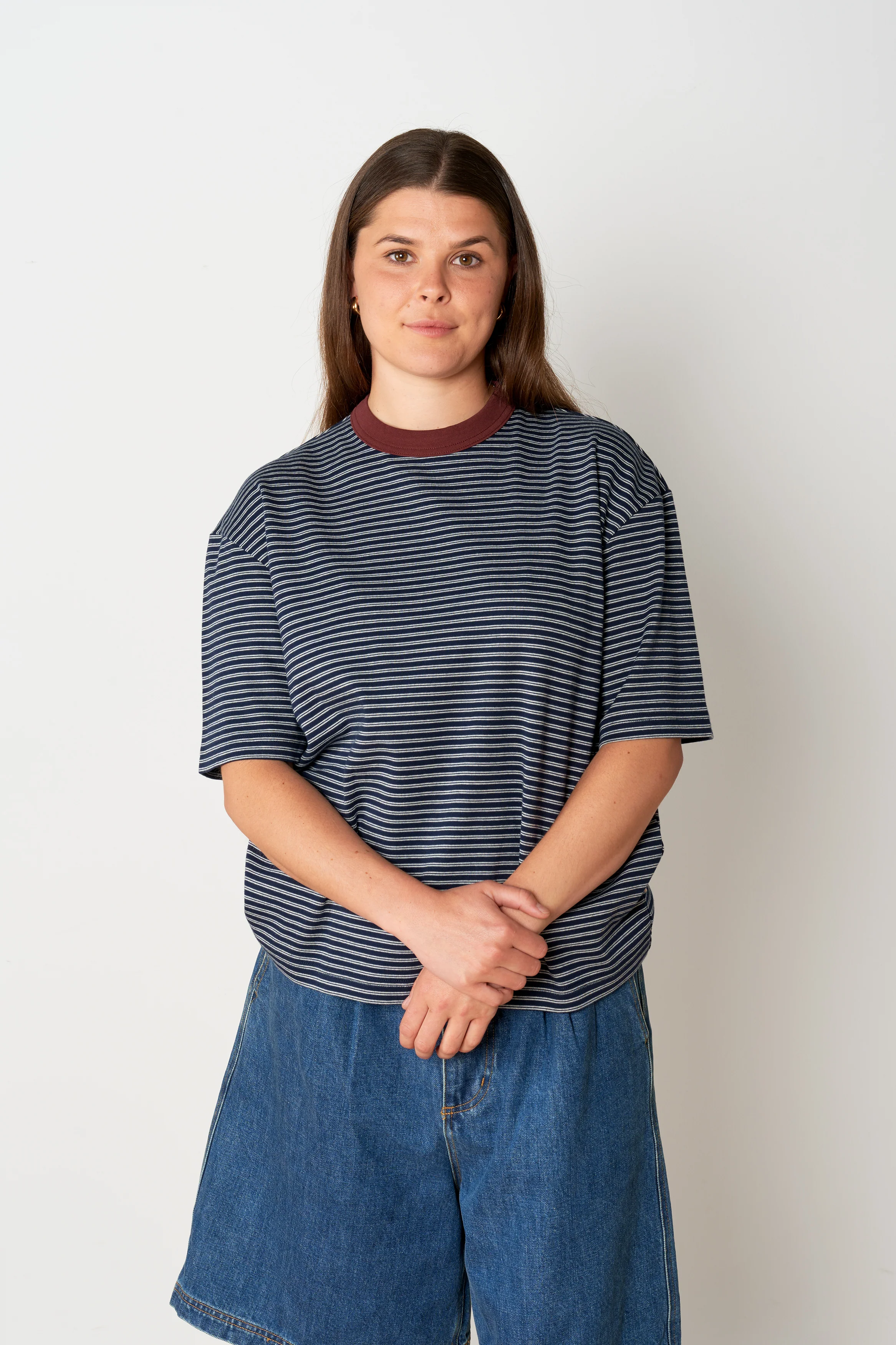 Stripe T - Navy - Image 5