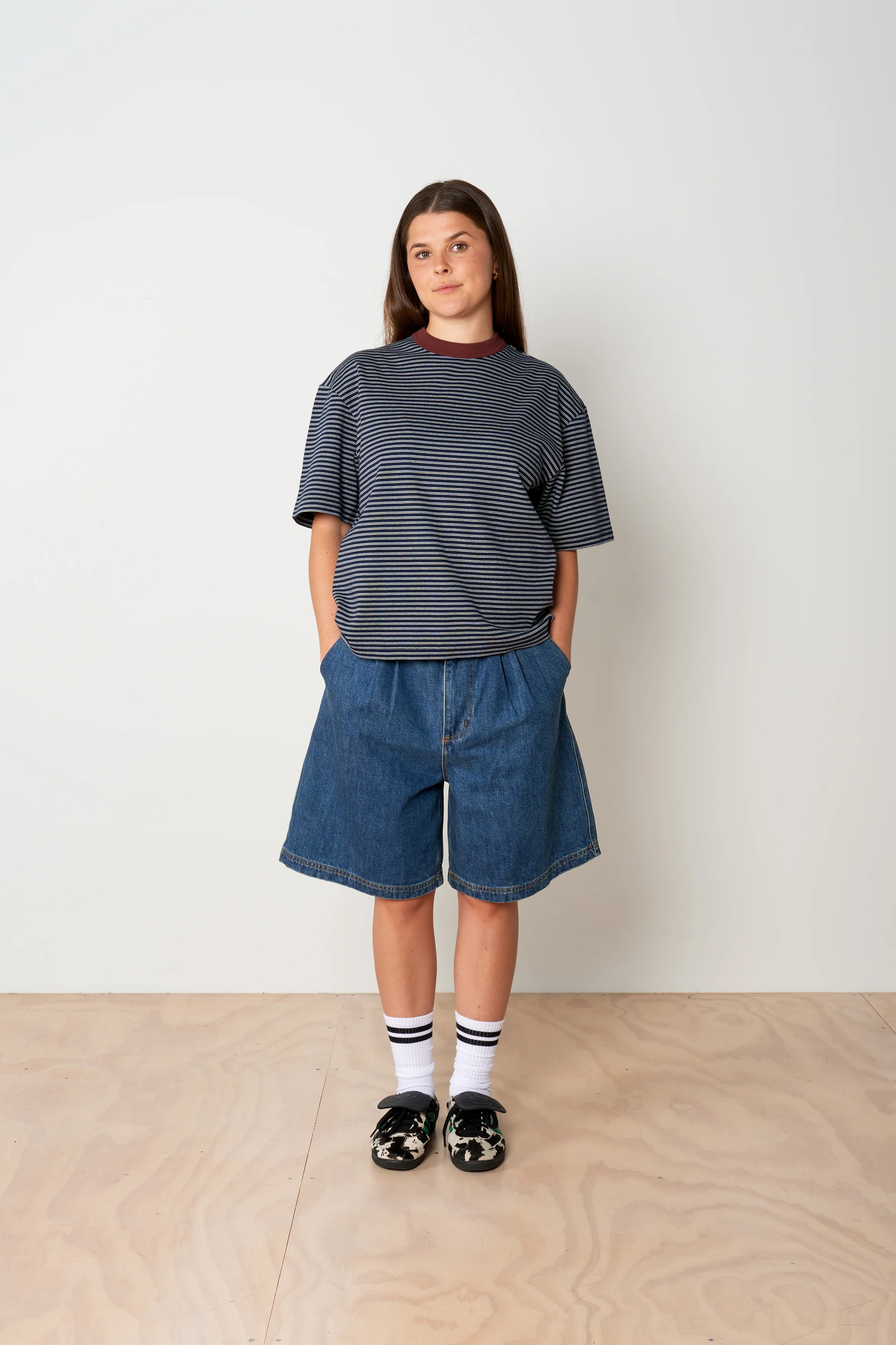 Stripe T - Navy - Image 6