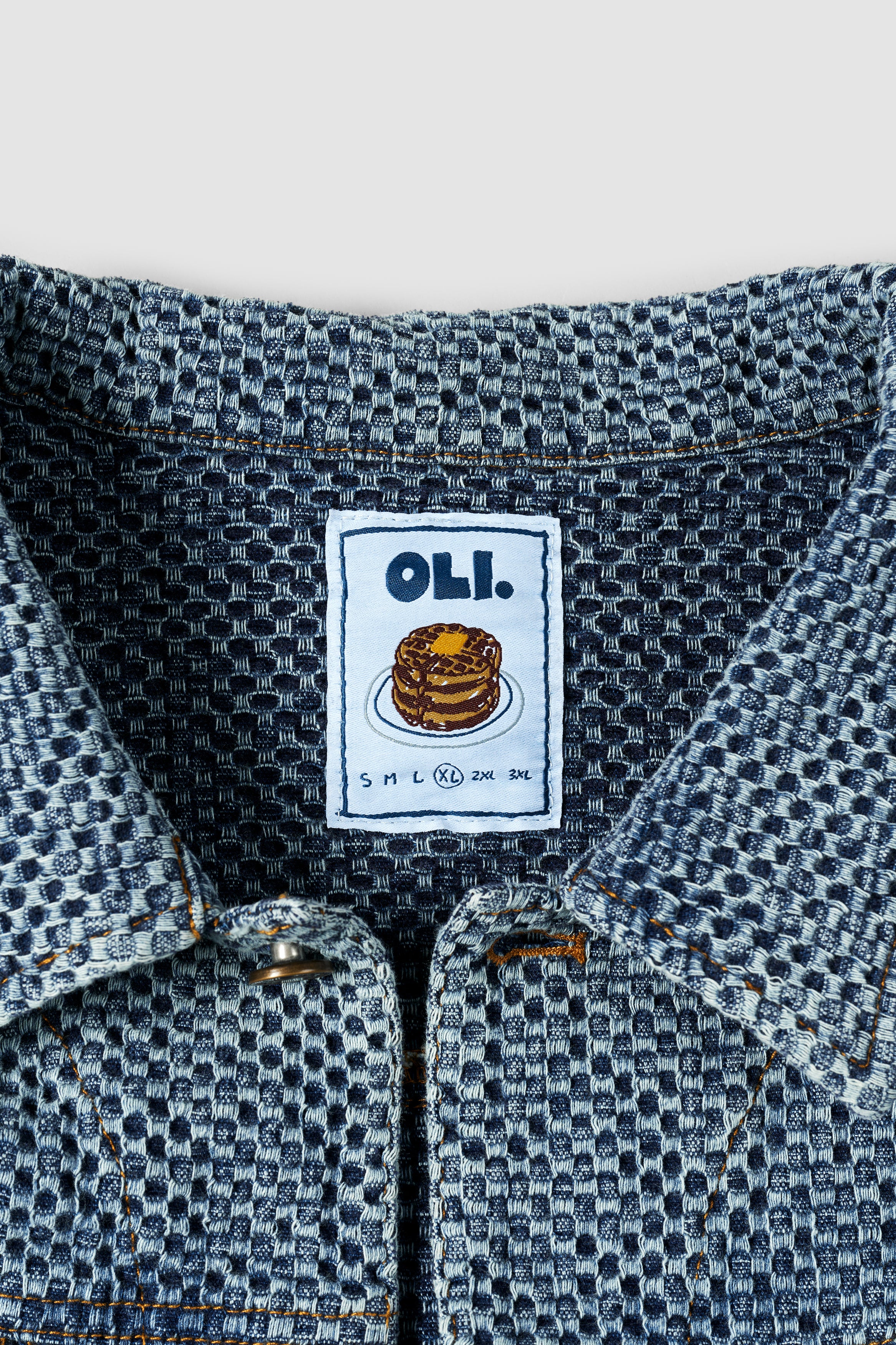 Textured Denim Jacket - Image 13