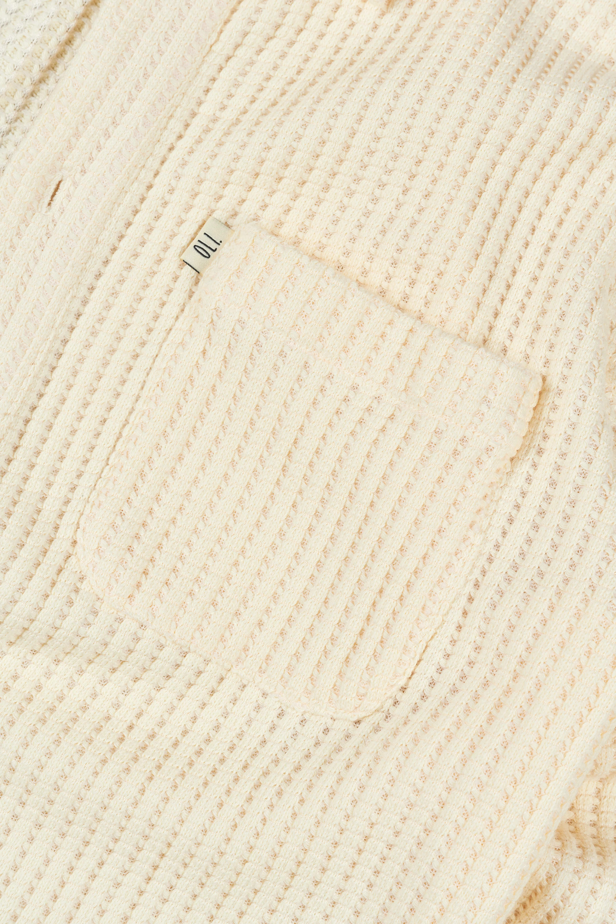 Waffle Button Up - Butter - Image 6